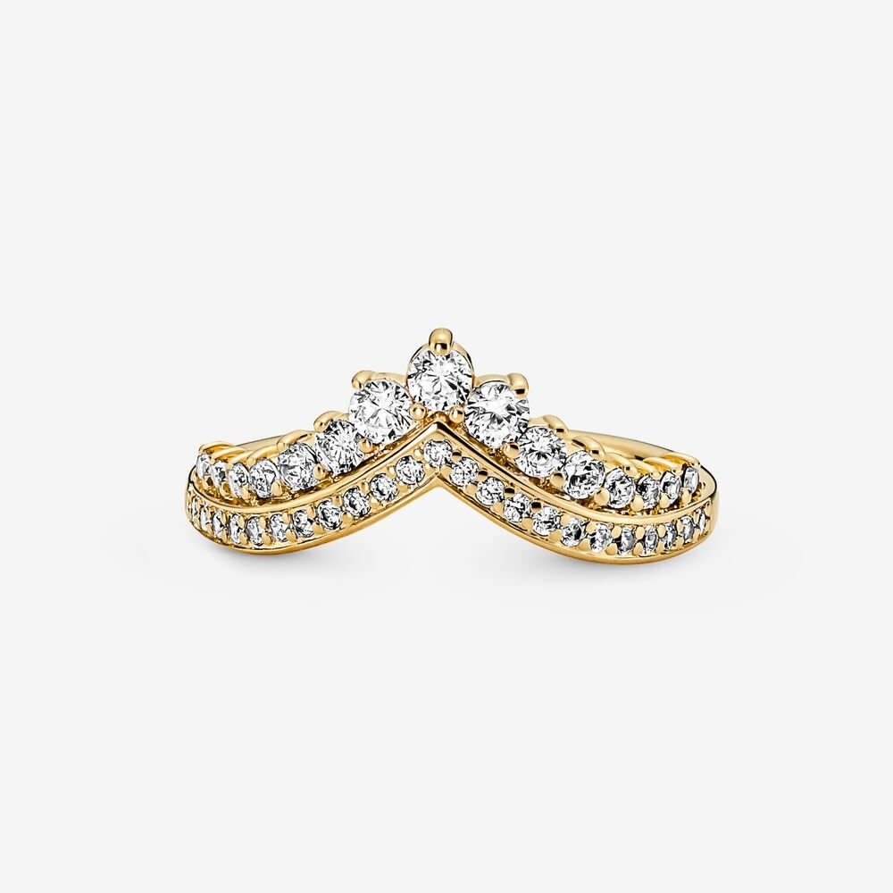 PANDORA Ring, Polished Crown - Size 50 - American Jewelry