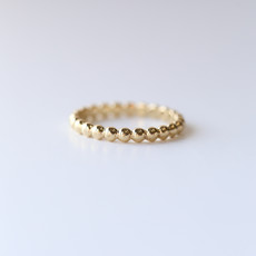 American Jewelry Eternity Beaded Stackable Ring