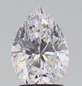 American Jewelry 2.03ct E/SI2 Pear Diamond