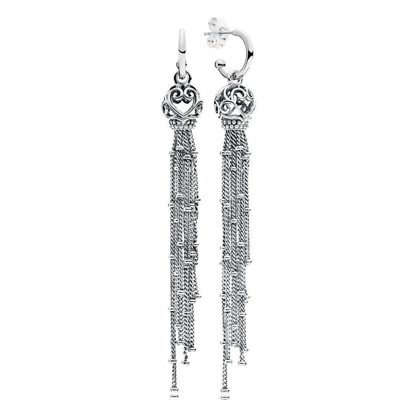 Pandora Retired - PANDORA Earrings, Enchanted Tassels