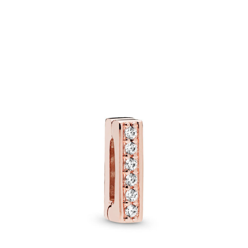 Pandora PANDORA Rose Reflexions Charm, Timeless Sparkle, Clear CZ