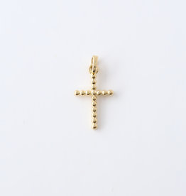 American Jewelry Beaded Cross Charm