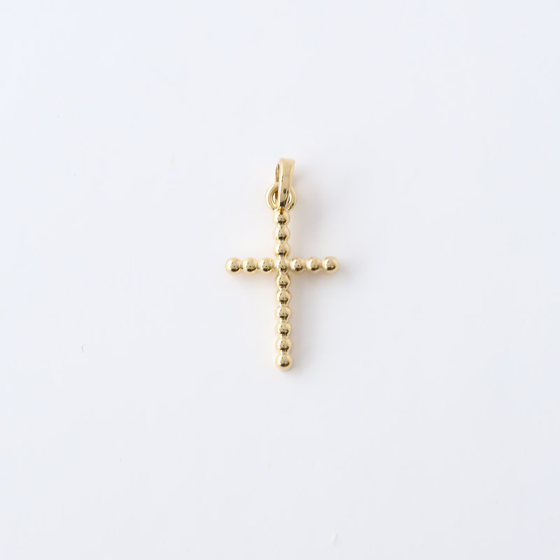 American Jewelry Beaded Cross Charm