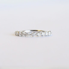 American Jewelry American Classic Round Single Prong Band