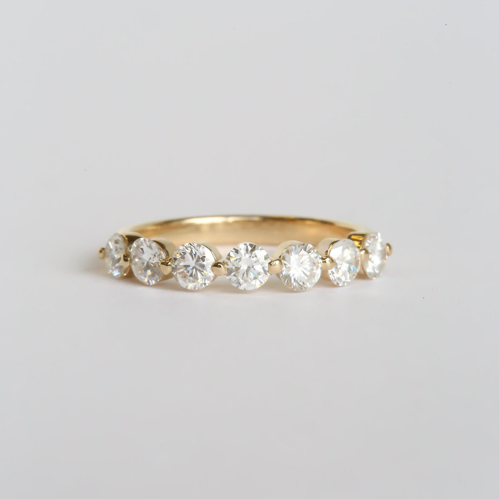 American Jewelry American Classic Round Single Prong Band