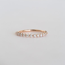 American Jewelry American Classic Round Single Prong Band