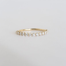 American Jewelry American Classic Round Single Prong Band