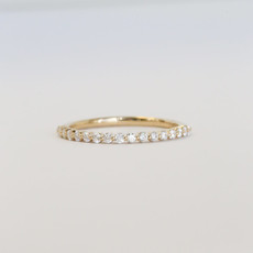 American Jewelry American Classic Round Single Prong Band