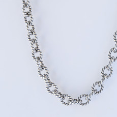 American Jewelry Sterling Silver Open Link Chain (20")