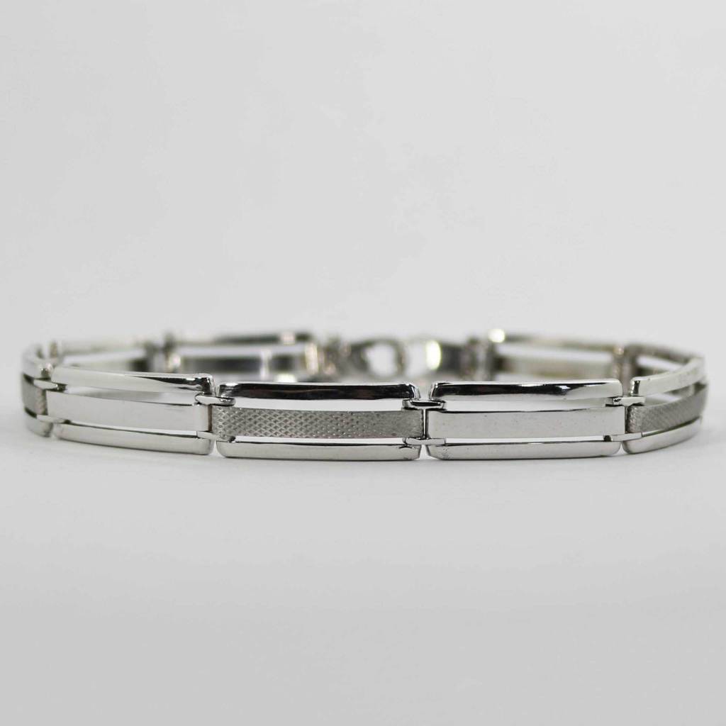 Sterling Silver Gents Bracelet American Jewelry