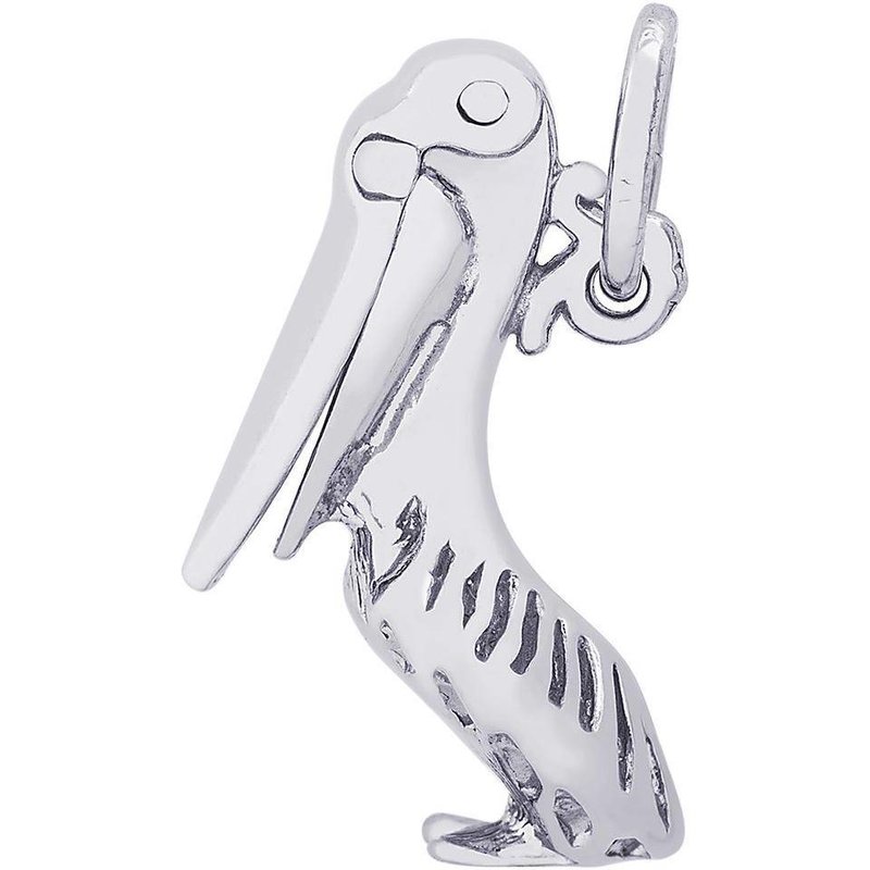 Sterling Silver Pelican Charm
