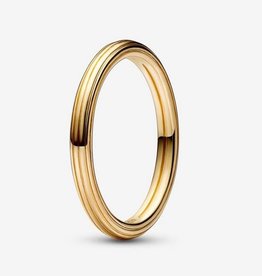Pandora PANDORA ME, 14k Gold Plated Ring, Size 54