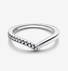 Pandora PANDORA Ring, Timeless Wish Half Sparkling - Size 54