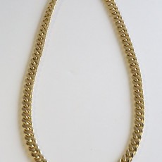 American Jewelry 14K Yellow Gold 8mm 88g Cuban Link Chain (19.25")