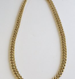 American Jewelry 14K Yellow Gold 8mm 88g Cuban Link Chain (19.25")
