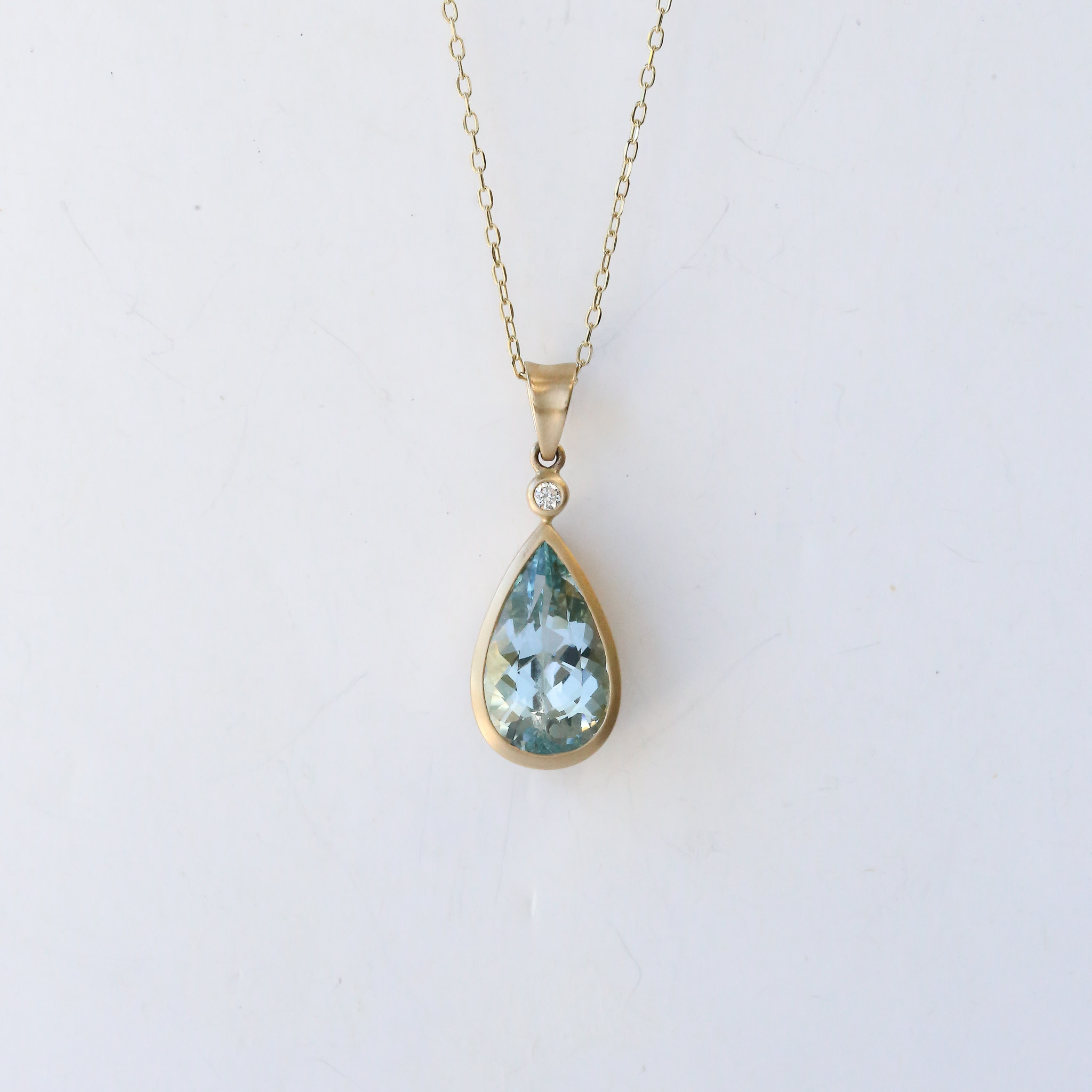★ wing bling★ 14k Gold Filled Natural Aquamarine Choker N Aquamarine choker necklace – Brina Fine Jewelry