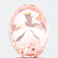 American Jewelry 2.17ctw Fancy Vivid Pink/VS1 IGI Lab Grown Oval Diamond