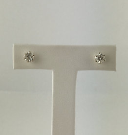 14k Yellow Gold 1/2ctw Diamond Stud Earrings
