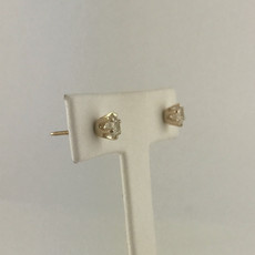 14k Yellow Gold 1/2ctw Diamond Stud Earrings