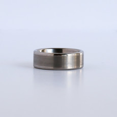 Tungsten Satin/Polished Band (Size 10.5)