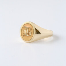 American Jewelry American Classic Oval Signet Ring | Men's