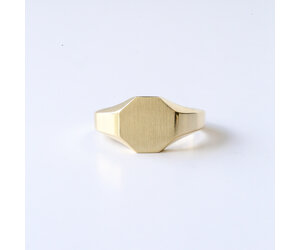 【hum】WG Octagon Ring (9.5号) hum】WG Octagon Ring (9.5号)