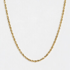 American Jewelry American Classic Diamond-Cut Rope Chain | 2.4mm