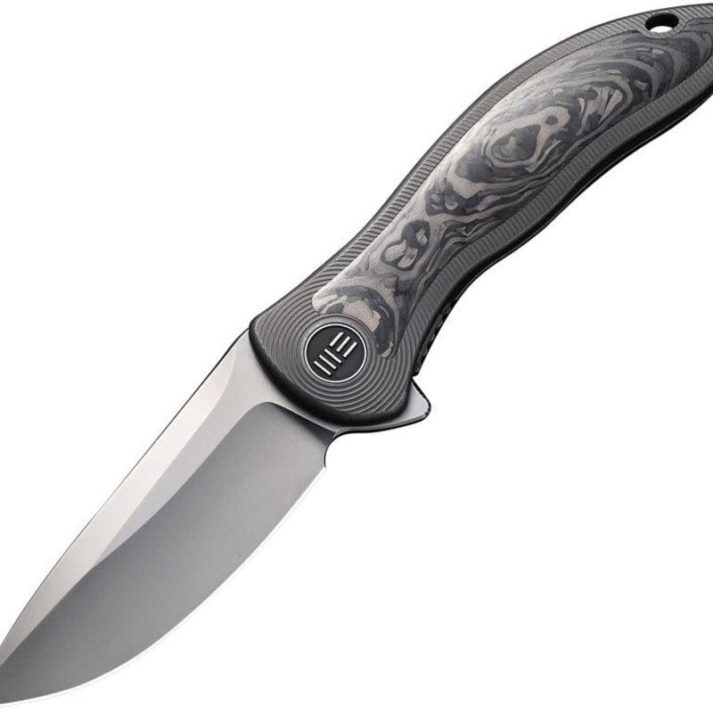 WE Knife Co. Arsenal Frame Lock Knife Gray Titanium/Black G-10 (3.5 Two  Tone) - Way Of Knife & EDC Gear House