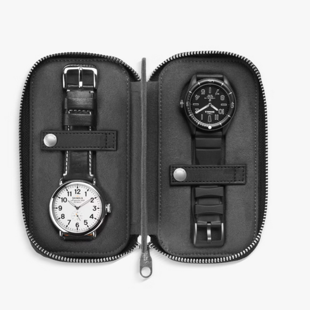 Shinola Shinola Vachetta Leather Travel Watch Case