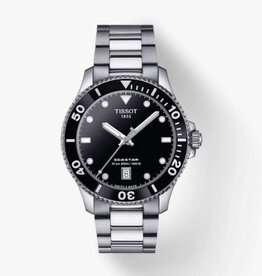 Tissot Tissot Seastar 100 Dive Watch w/ Black Dial