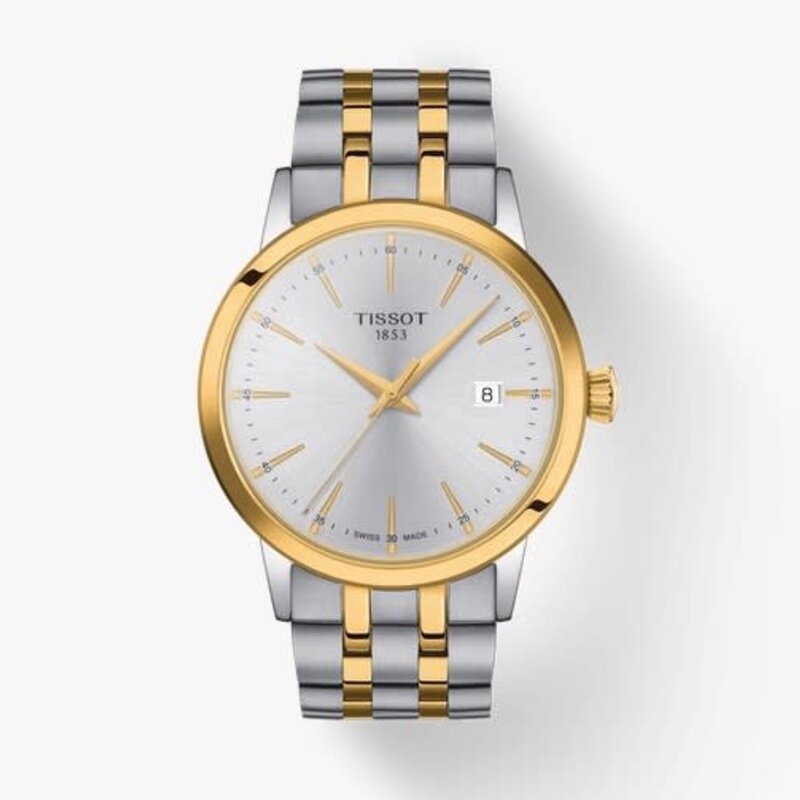 Tissot Tissot Two-tone Classic Dream Watch w/ White Dial