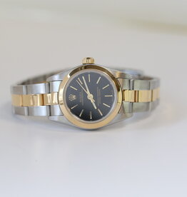 Rolex Rolex Pre-Owned Two-Toned Oyster Perpetual Watch
