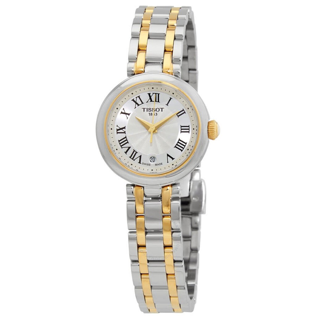 Tissot Tissot Ladies Two Tone Bellissima Watch w/ White Dial & Jubilee Band