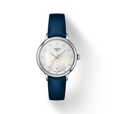 Tissot Tissot T-Lady Odaci-T Watch with Navy & Pink Leather Straps