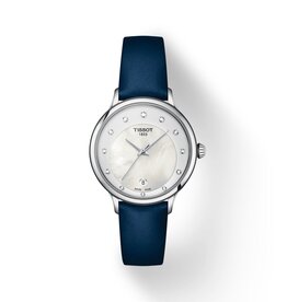 Tissot Tissot T-Lady Odaci-T Watch with Navy & Pink Leather Straps
