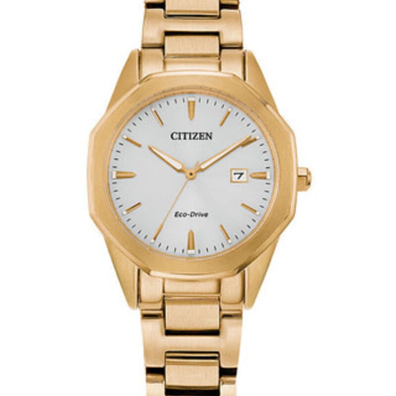 Citizen Citizen Eco-Drive Corso Gold-Tone Ladies Watch