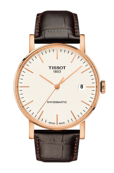 tissot brown watch