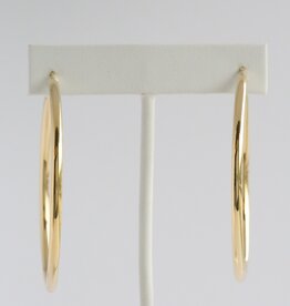 American Jewelry 14k Yellow Gold 2x45 Polished Hoop Earrings