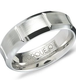 American Jewelry Cobalt 7mm Gents Torque Wedding Band (Size 10)