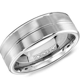 American Jewelry Cobalt 7mm Gents Torque Wedding Band (Size 10)