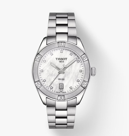 Tissot Tissot 36mm PR 100 Sport Chic Watch w/ Mother of Pearl Dial