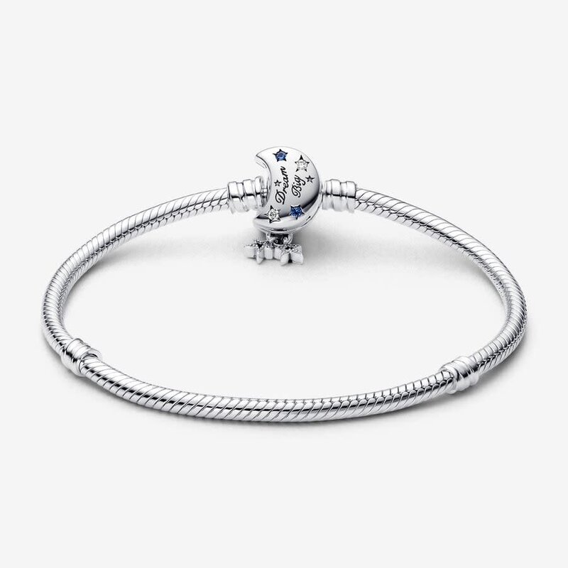 PANDORA Bracelet, Double Wrap w/ Barrel Clasp, Clear CZ - 18 cm / 7.1 in -  American Jewelry