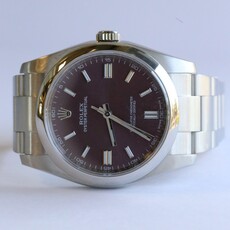 Rolex Preowned Rolex Oyster Perpetual w/ Purple Dial