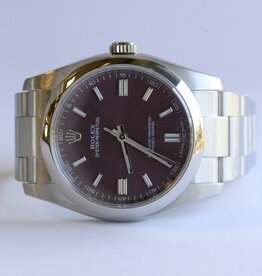 Rolex Preowned Rolex Oyster Perpetual w/ Purple Dial