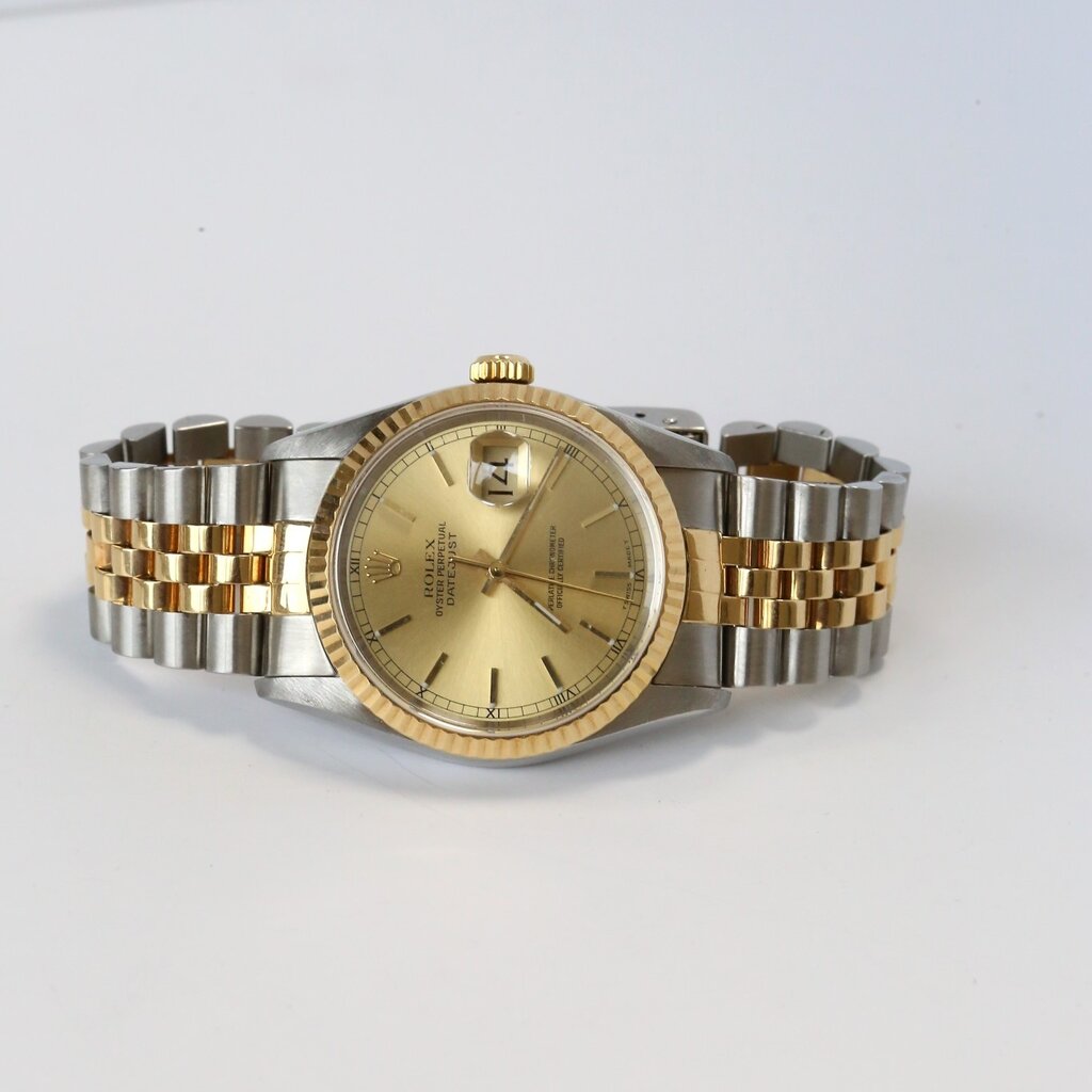 Rolex Pre-Owned Rolex Datejust Oyster Perpetual with Champagne Dial 36mm
