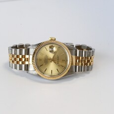 Rolex Pre-Owned Rolex Datejust Oyster Perpetual with Champagne Dial 36mm
