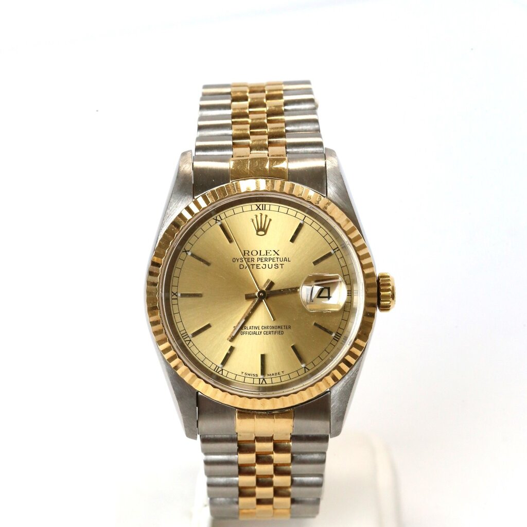 Rolex Pre-Owned Rolex Datejust Oyster Perpetual with Champagne Dial 36mm