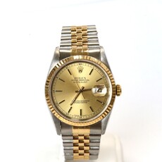 Rolex Pre-Owned Rolex Datejust Oyster Perpetual with Champagne Dial 36mm