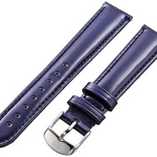 Michele Michele 16mm Navy Patent Leather Strap