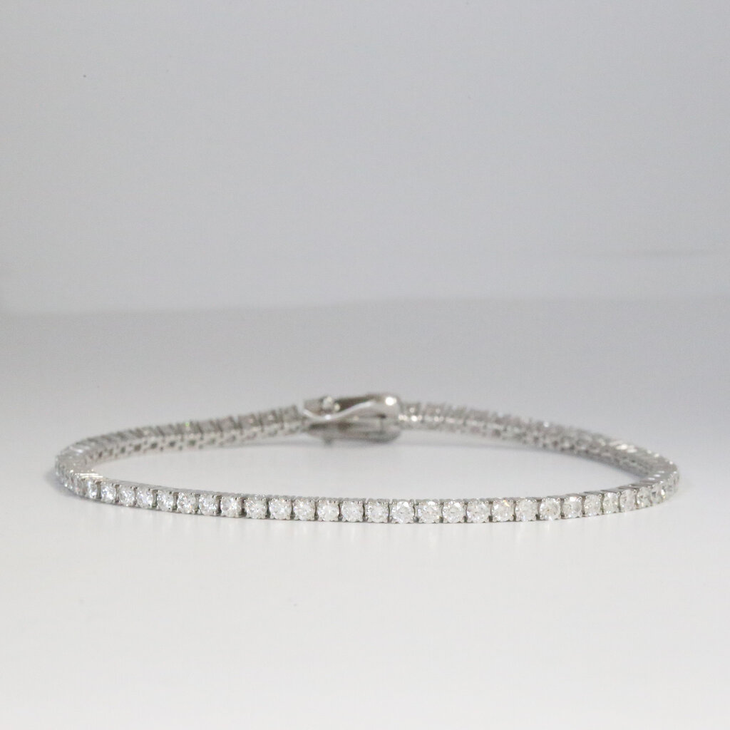 American Jewelry Classic Lab Grown Diamond Tennis Bracelet